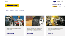 Desktop Screenshot of barum-tyres.com